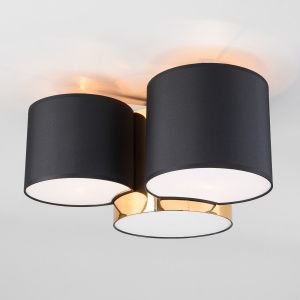 Потолочный светильник 3445 Mona Black / Gold  Eurosvet