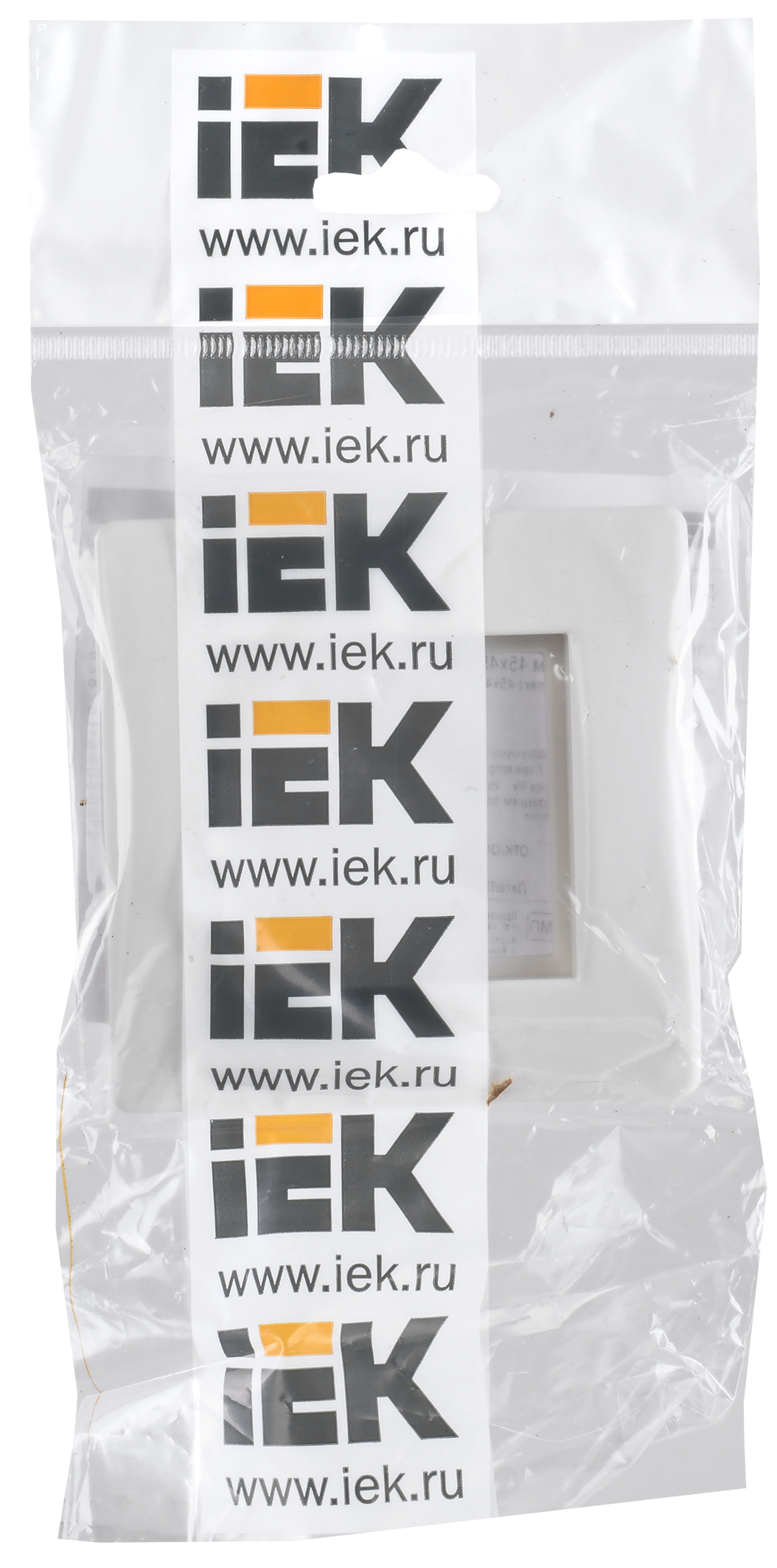 PRIMER Рамка и суппорт для коробок КМКУ на 2 модуля белые IEK - Фото 2