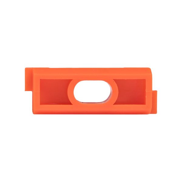 Крепеж-клипса d16 мм (10 шт) оранжевая EKF-Plast - Фото 3