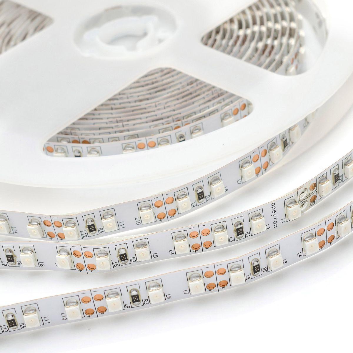 Лента светодиодная СТ smd3528 120д/м 12В IP20 5м красный Apeyron - Фото 15