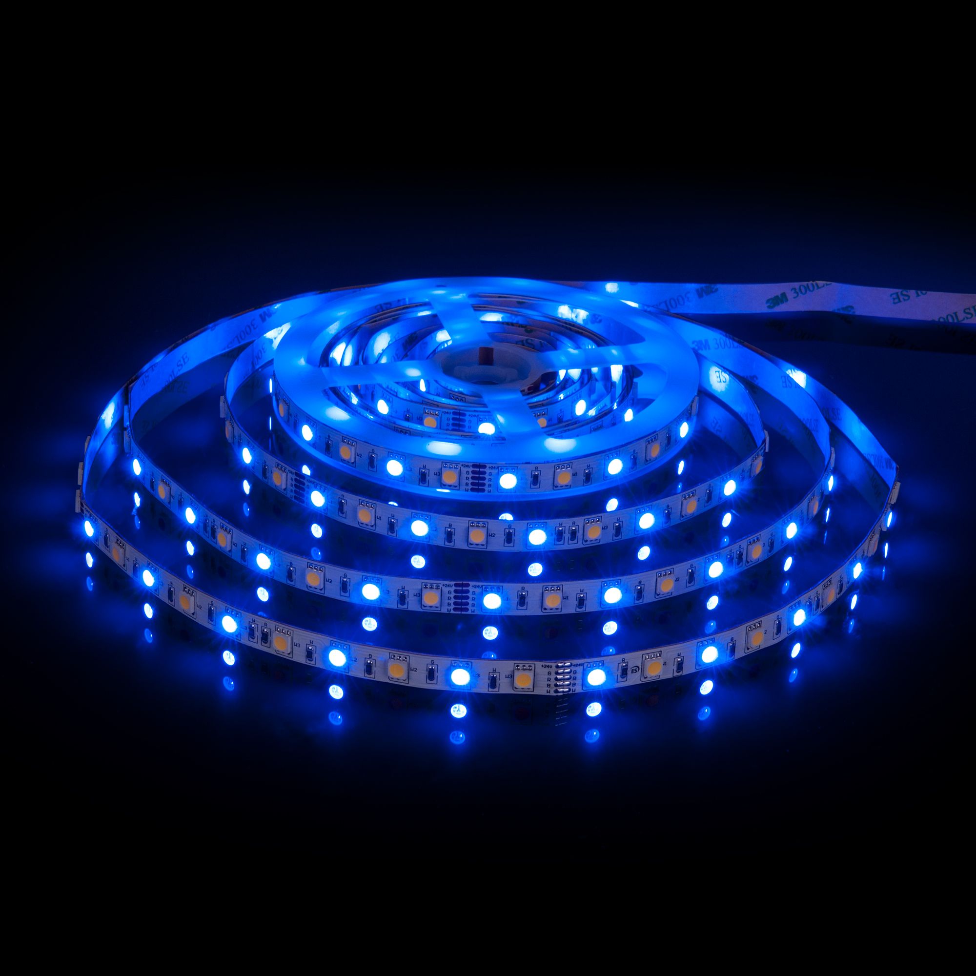 Лента светодиодная 24V 14,4W 60Led 5050+5050 IP20 MIX RGB/дневной белый, 5м Elektrostandard - Фото 6