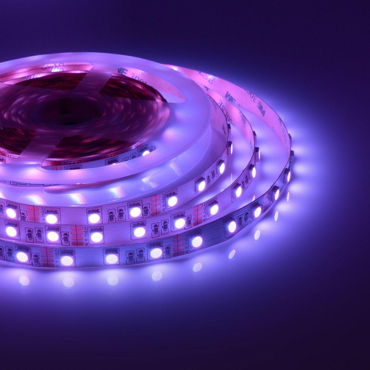 Лента светодиодная в блистере СТ smd5050 60д/м 12В IP20 5м RGB Apeyron - Фото 14