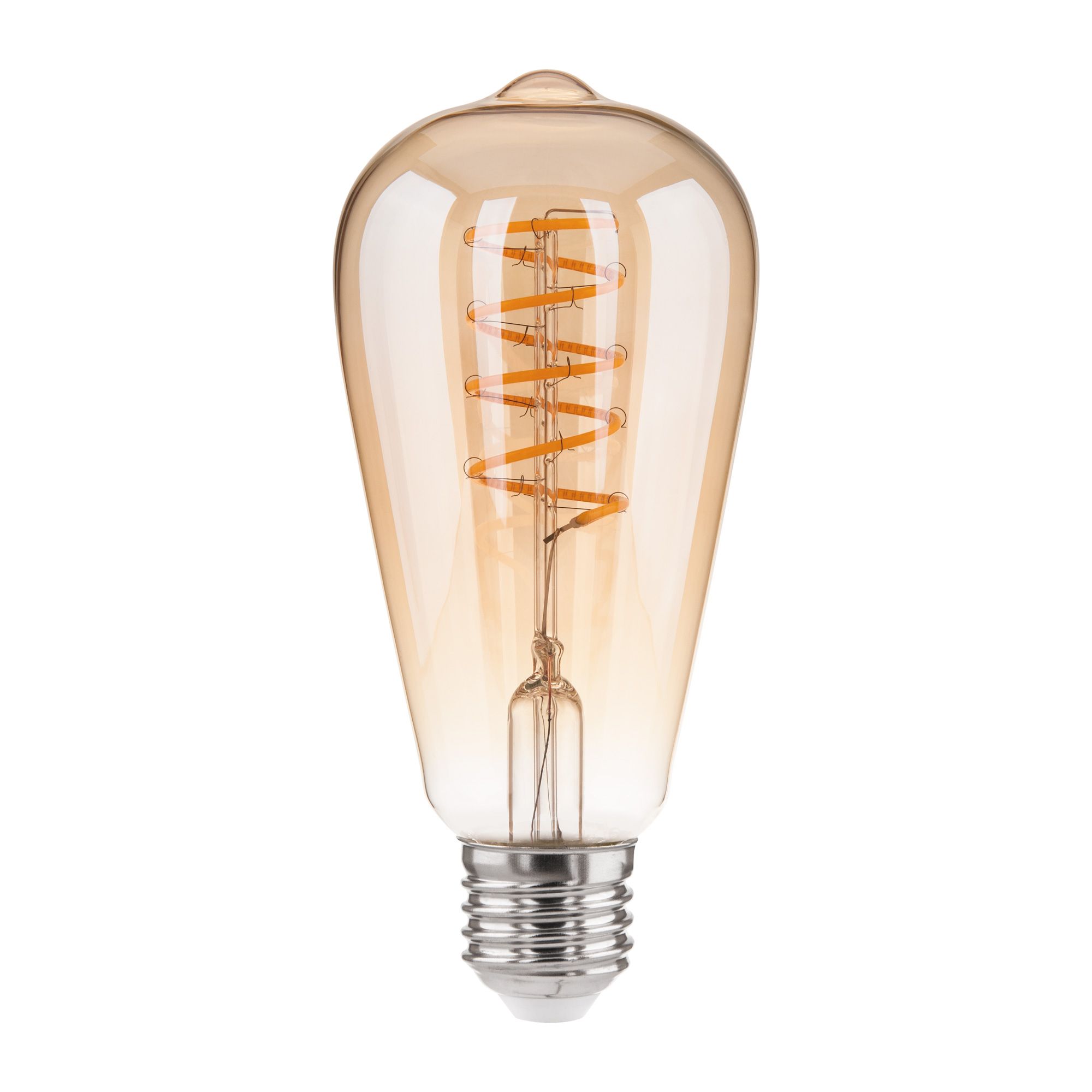 Лампа светодиодная филаментная Dimmable 5W 2700K E27 (ST64 тонированный) BLE2746 Elektrostandard - Фото 2