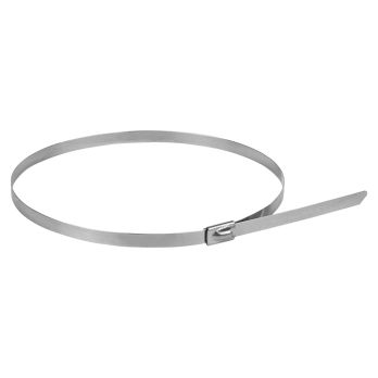 Хомут AISI 304 из нержавеющей стали, 4.6x360 (10 шт.) FlexLock