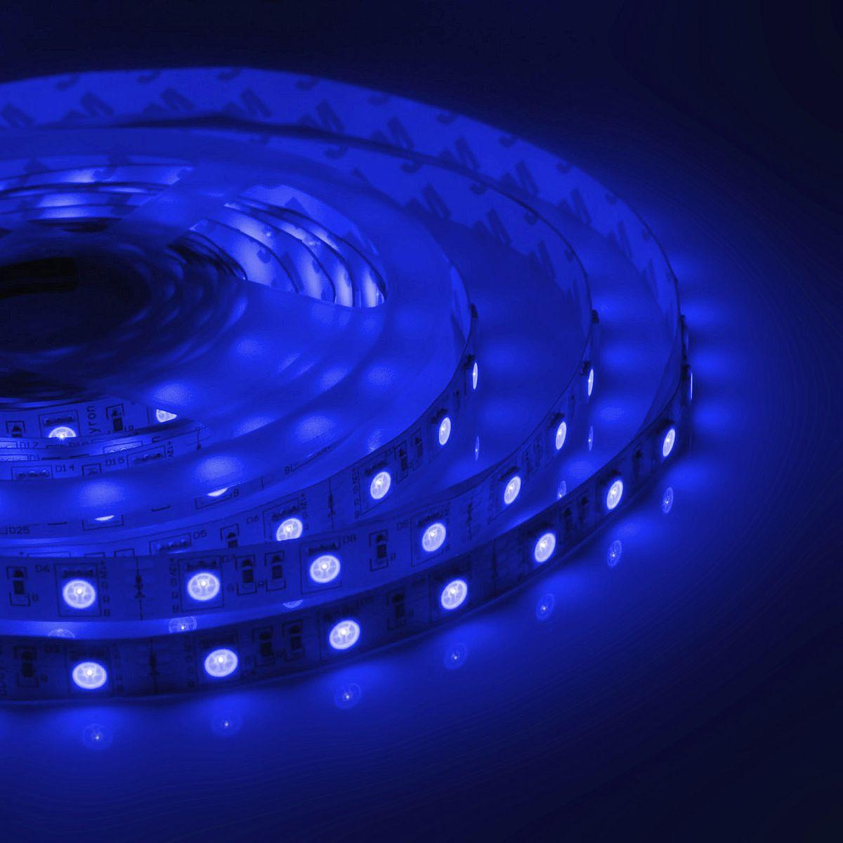 Лента светодиодная СТ smd5050 30д/м 12В IP20 5м RGB Apeyron - Фото 15
