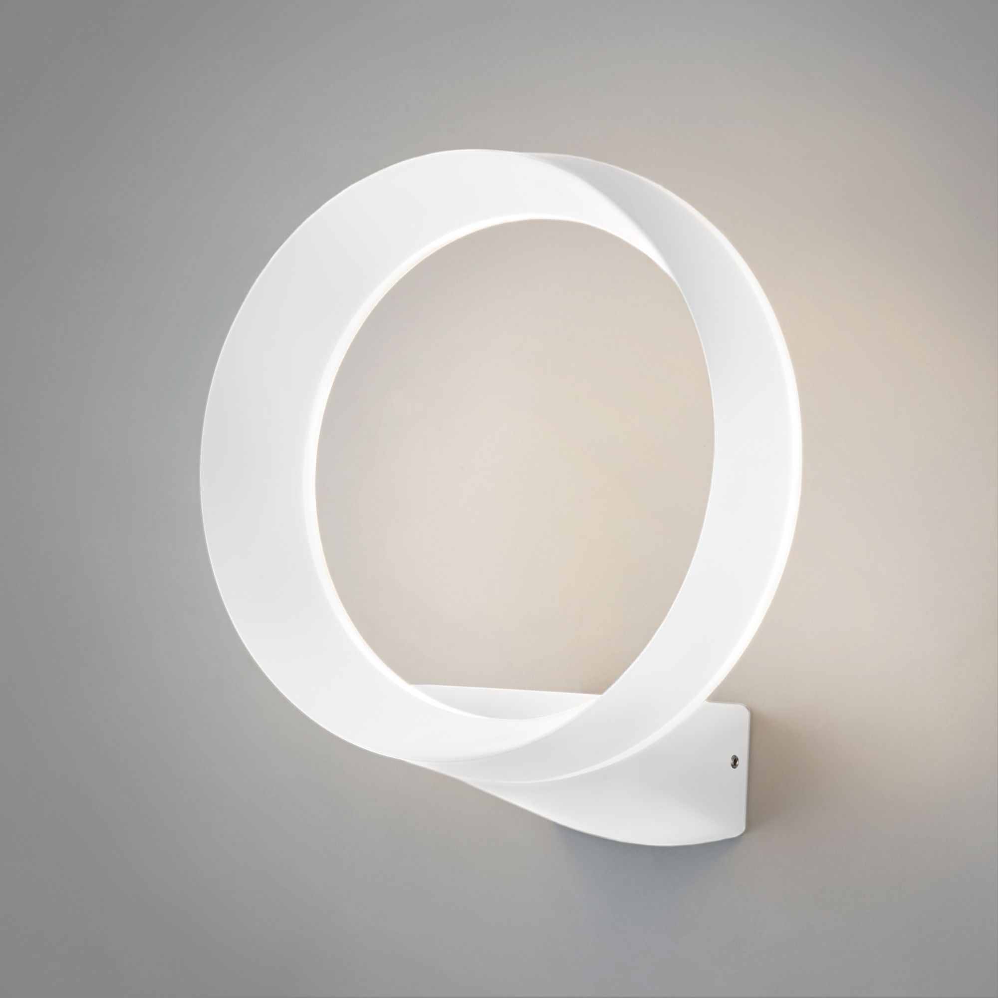 Светильник светодиодный уличный настенный Ring IP54 1710 TECHNO LED белый Elektrostandard