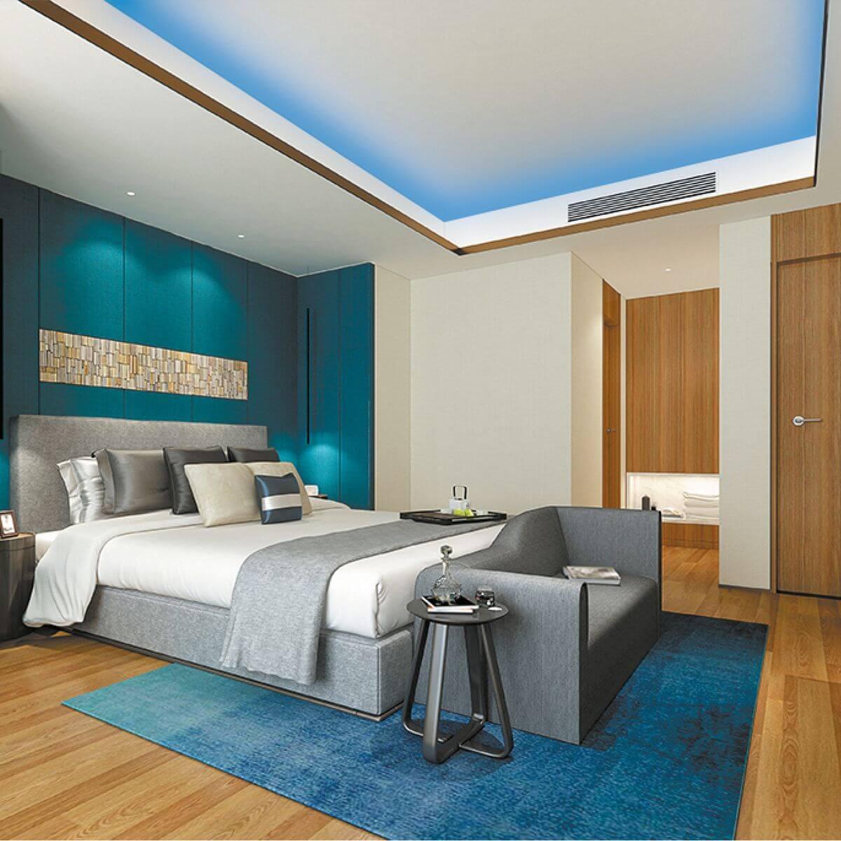 Лента светодиодная COB 352д/м 24В IP20 5м синий Apeyron - Фото 5