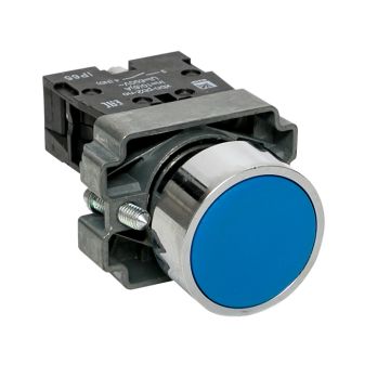 Кнопка BA61 синяя NO IP65 EKF