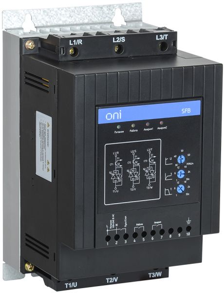 Устройство плавного пуска SFB 3Ф 380В 37кВт 75A Uупр 110-220В Modbus ONI