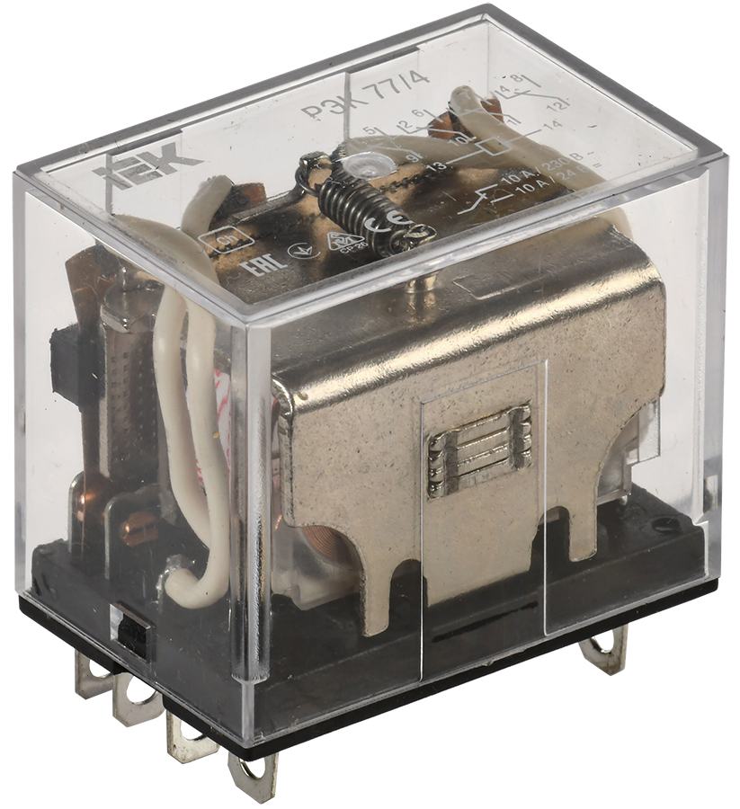 Реле РЭК77/4(LY4) 10А 24В AC IEK