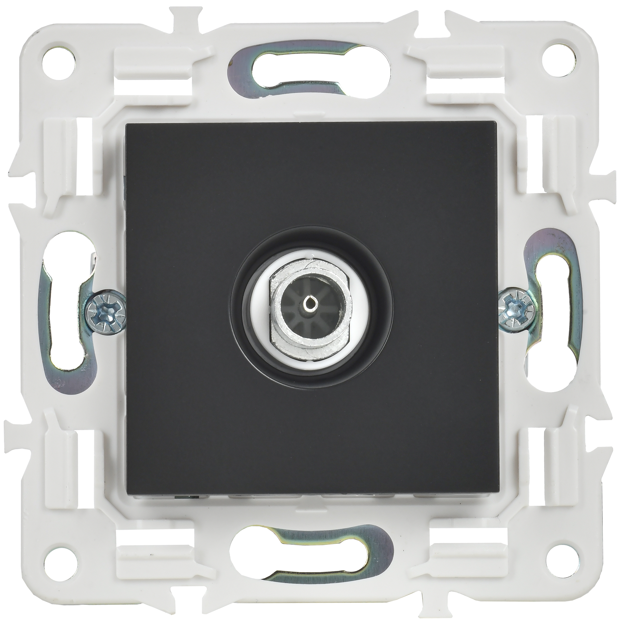 SKANDY Розетка TV оконечная SK-A12Bl черный IEK - Фото 6