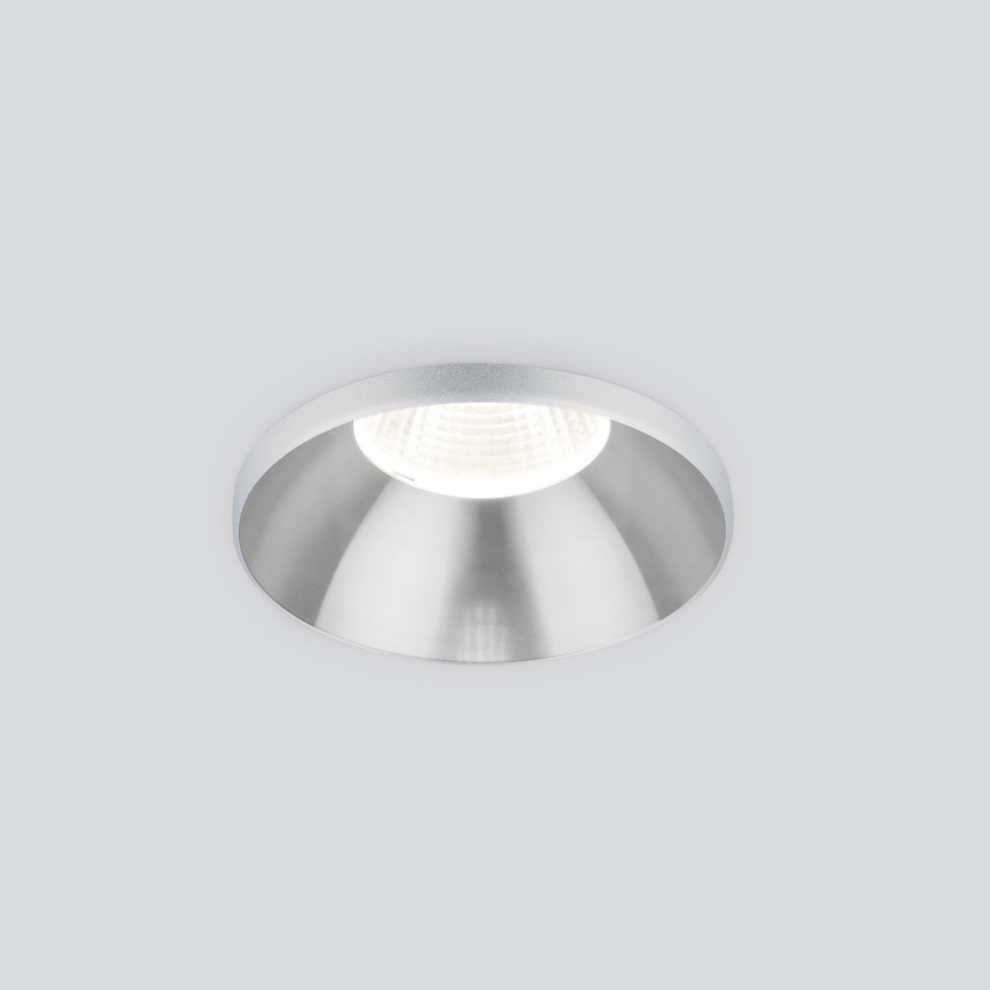 Светильник светодиодный встраиваемый точечный 25026/LED 7W 4200K SL серебро Elektrostandard