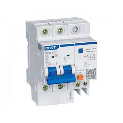 Диф. автомат NXBLE-32 3P+N C20 30mA тип AC 6kA (R) CHINT