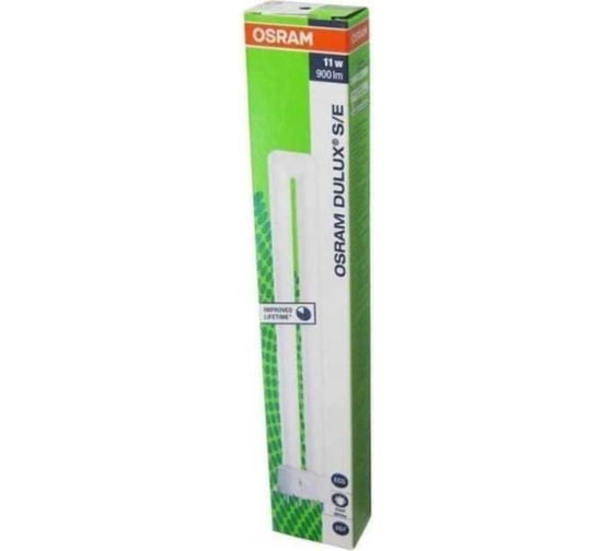 Лампа люминесцентная DULUX S/E 11W/840 2G7 10X1 | 4099854123641 | OSRAM - Фото 2