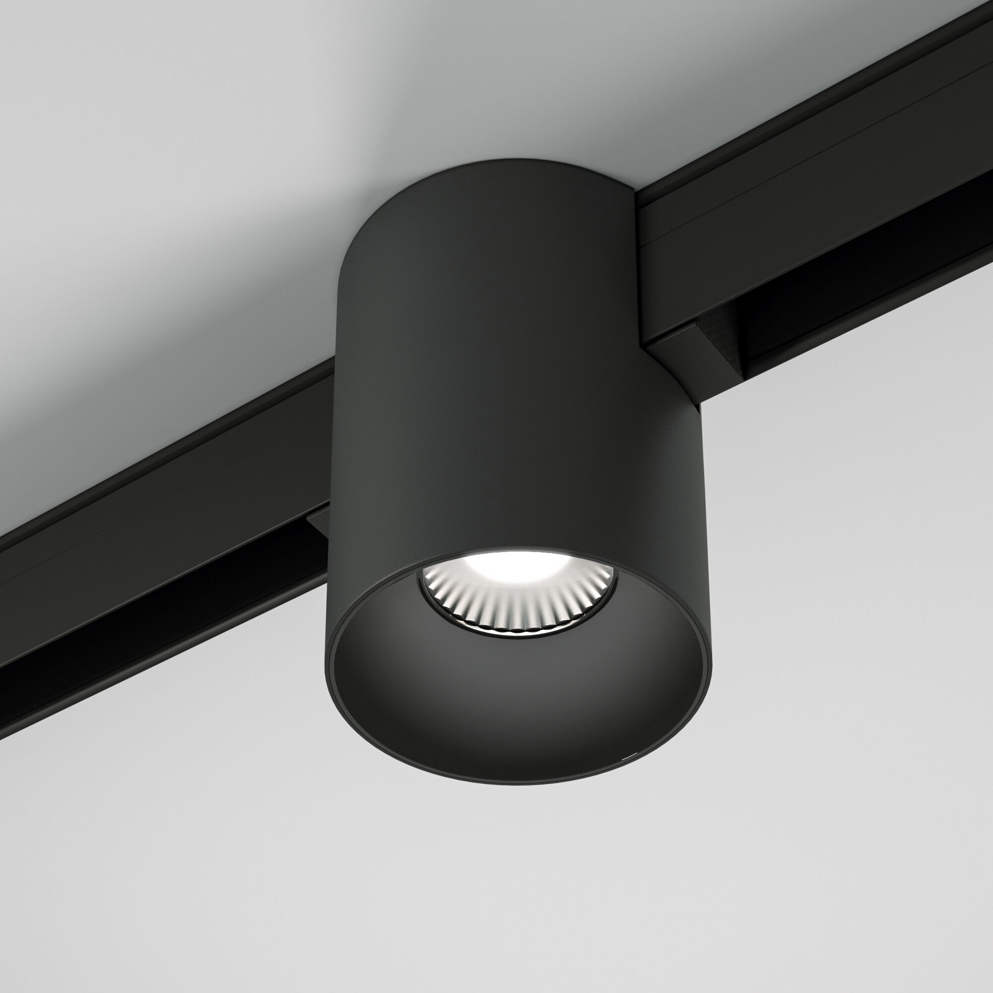 Slim Magnetic Трековый светильник 12W 4200K Solo (чёрный) 85054/01 Elektrostandard