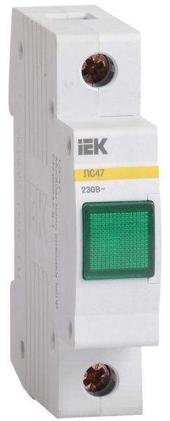 Лампа сигнальная ЛС-47 неон зеленая IEK MLS10-230-K06