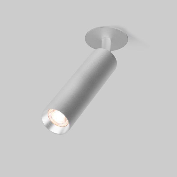 Diffe светильник встраиваемый серебряный 8W 4200K (25040/LED) 25040/LED Elektrostandard