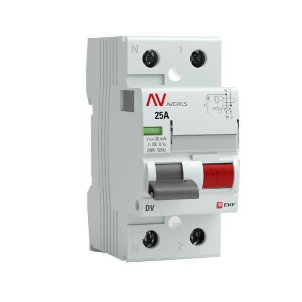 DV 2P 80А/300мА (S) EKF AVERES