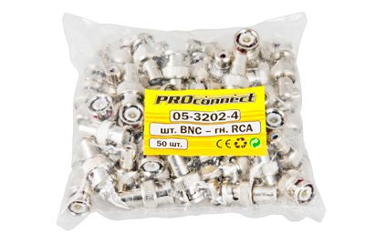 Переход штекер BNC - гнездо RCA PROCONNECT - Фото 3