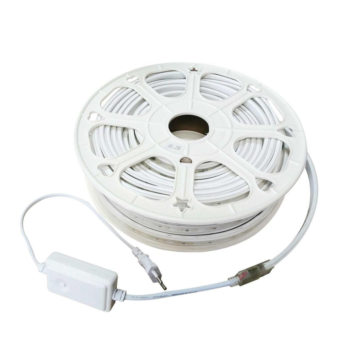 Лента светодиодная smd5050 60д/м 220В IP44 15м RGB Apeyron - Фото 12