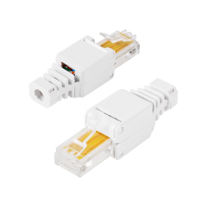 Разъем сетевой LAN на кабель, штекер 8Р8С (RJ-45), быстрозажимной, 1шт. REXANT - Фото 4
