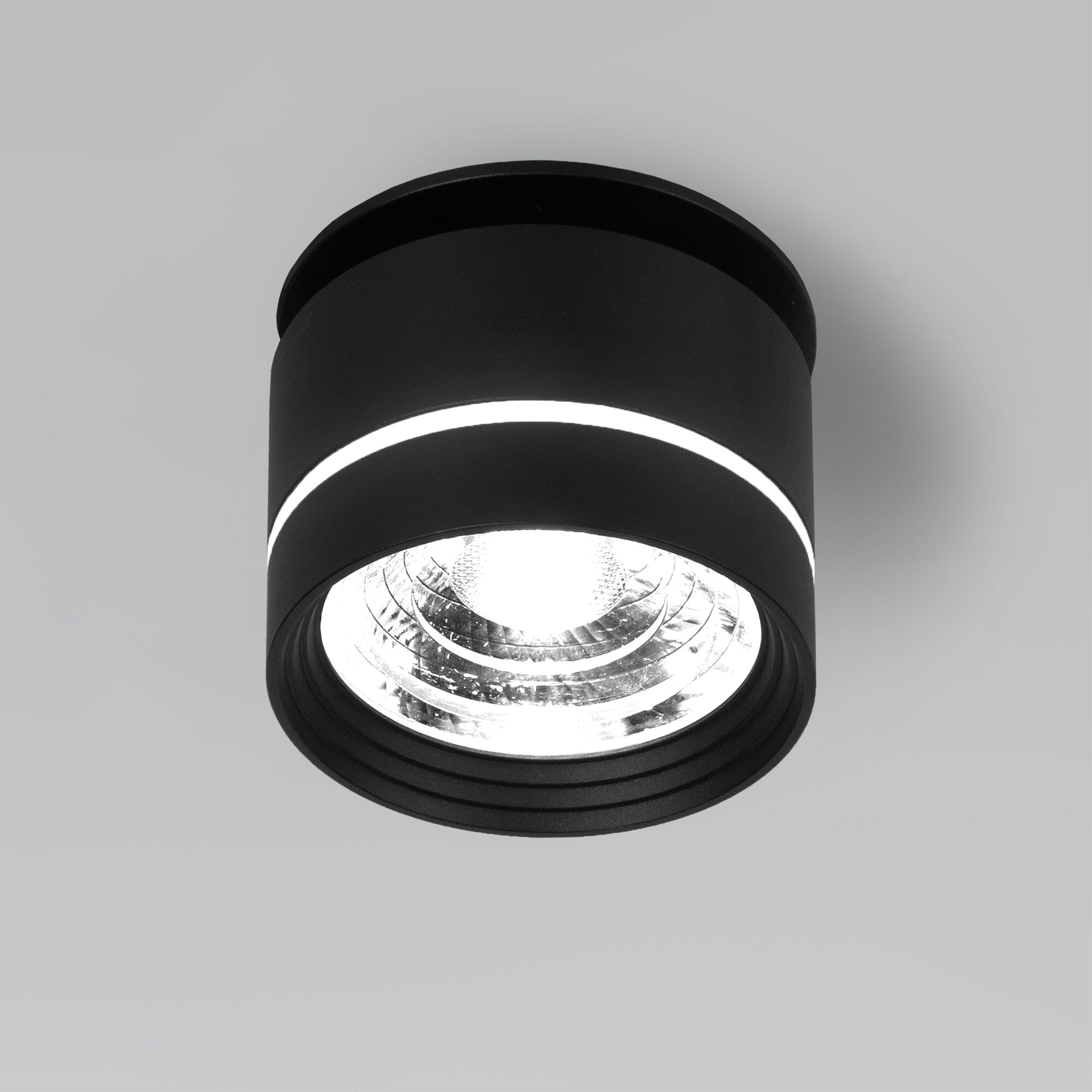 Встраиваемый светодиодный светильник 8W 4200K чёрный 25035/LED Elektrostandard - Фото 2
