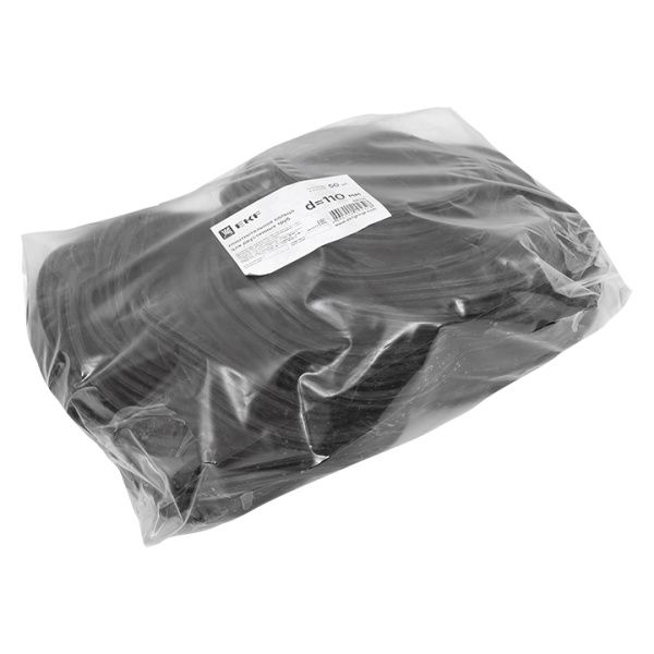 Уплот. кольцо для двуст. труб d110 мм черное EKF-Plast