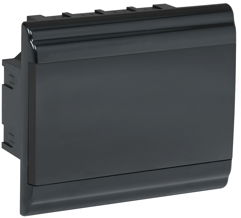 PRIME Корпус пластиковый ЩРВ-П-9 модулей встраиваемый черный IP41 IEK