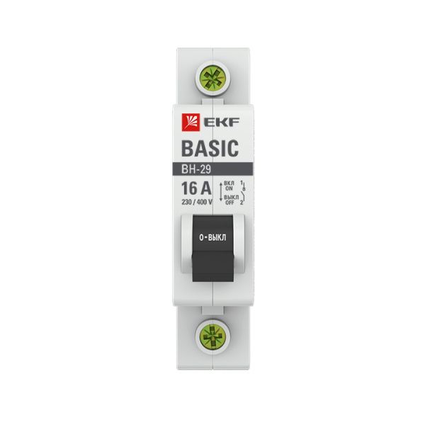 Выкл. нагрузки 1P 16А ВН-29 Basic - Фото 2