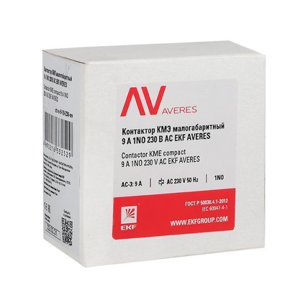 КМЭ 9А 1NC 230В АС EKF AVERES - Фото 9