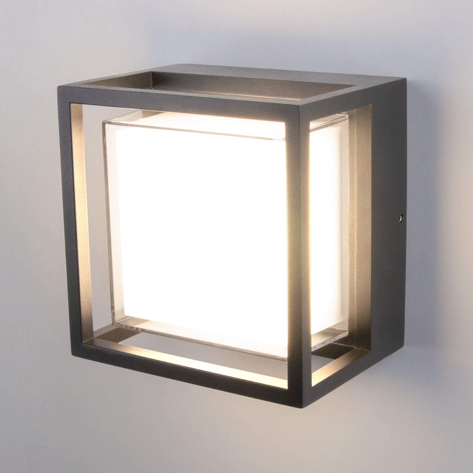 Светильник светодиодный уличный настенный Серый 1533 TECHNO LED Elektrostandard - Фото 5