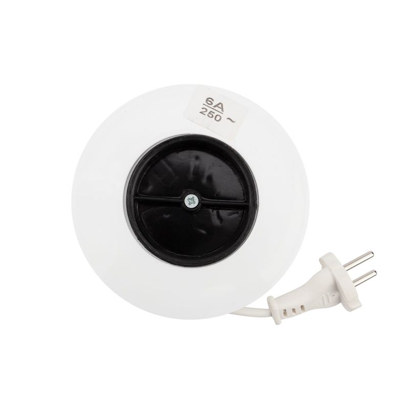 Удлинитель PROconnect STANDARD рулетка 3 м, 3 гнезда, 2х0.75 мм², б/з, белый - Фото 3
