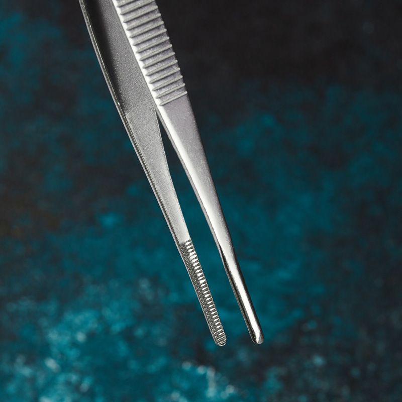 Пинцет прямой, рифленый 160мм (блистер) REXANT - Фото 5