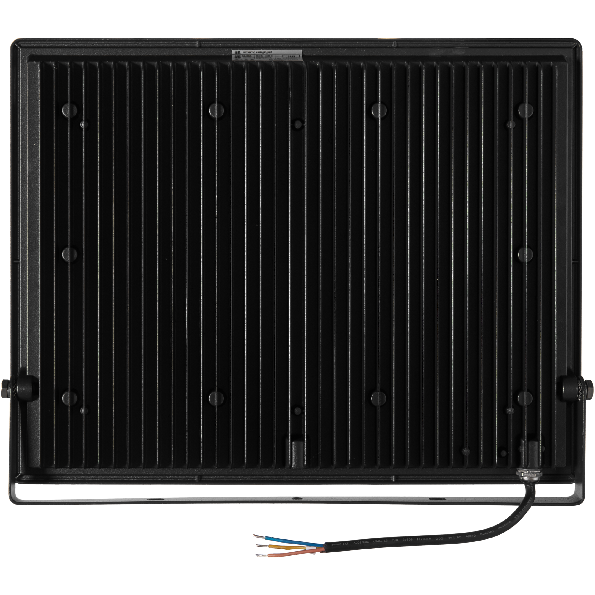 Прожектор светодиодный СДО 06-200 IP65 4000К черный IEK - Фото 7