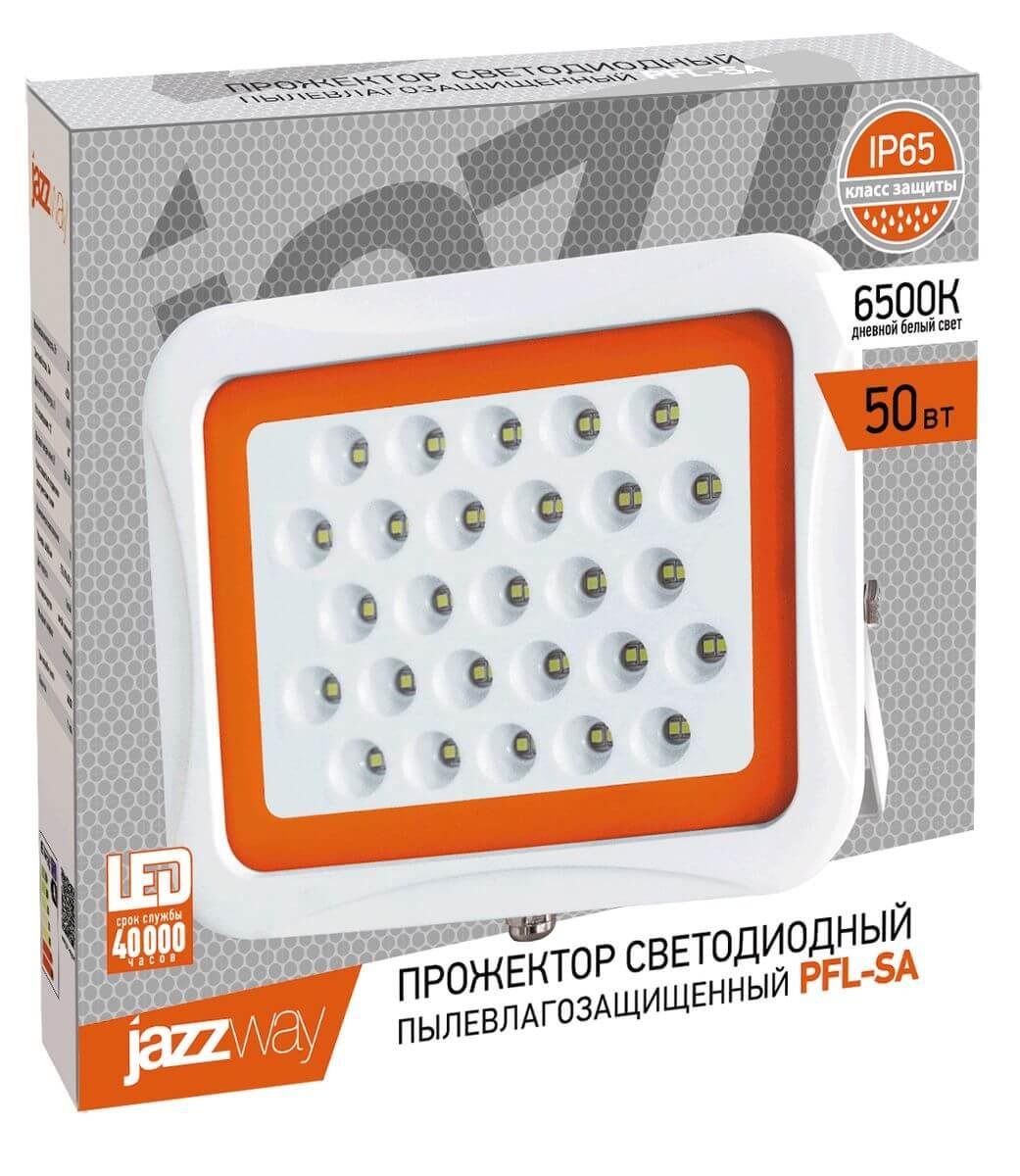 Прожектор светодиодный PFL-SA 50w 6500K IP65 Jazzway - Фото 3