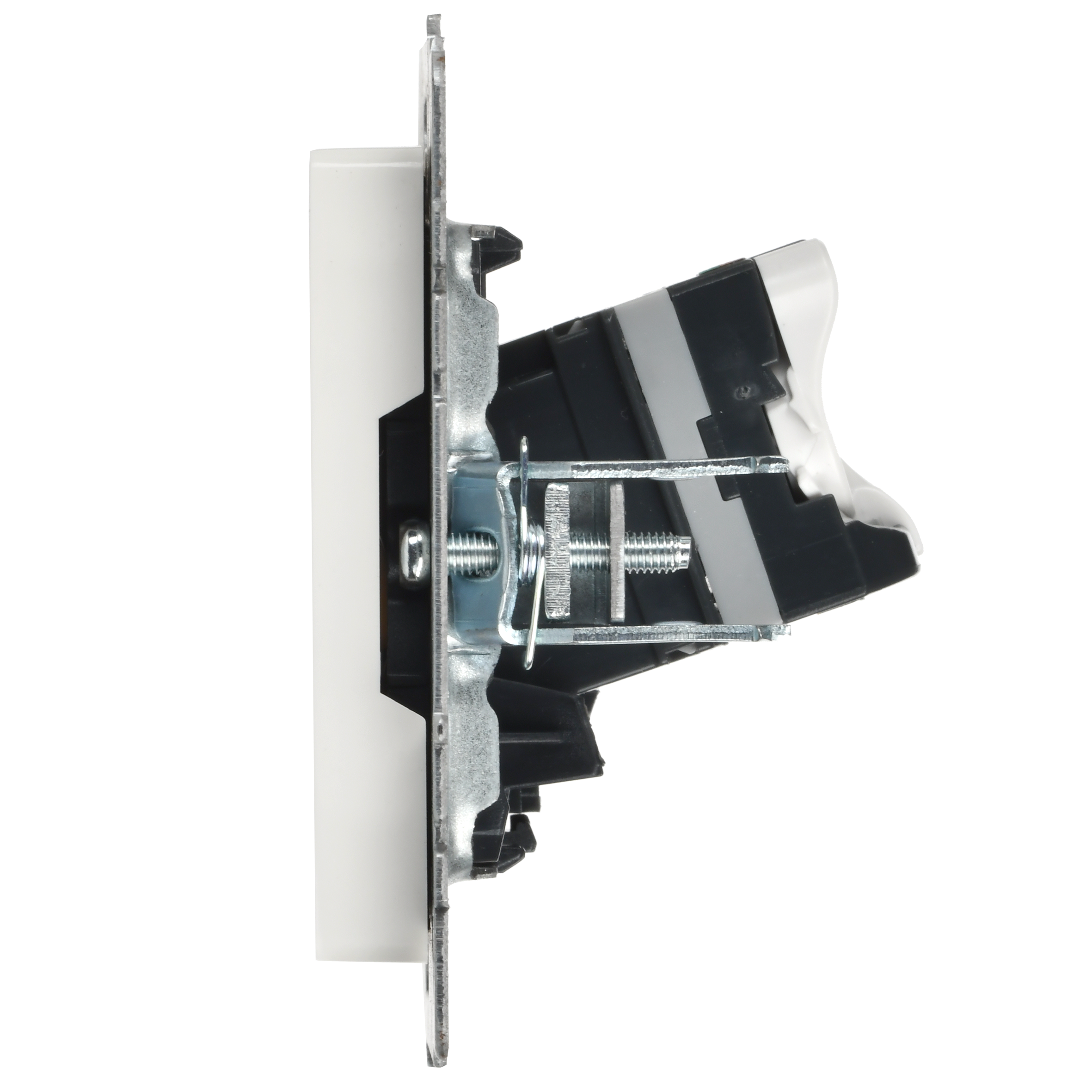 BRITE Розетка компьютерная RJ45 кат.5E РК10-БрБ белый IEK - Фото 5