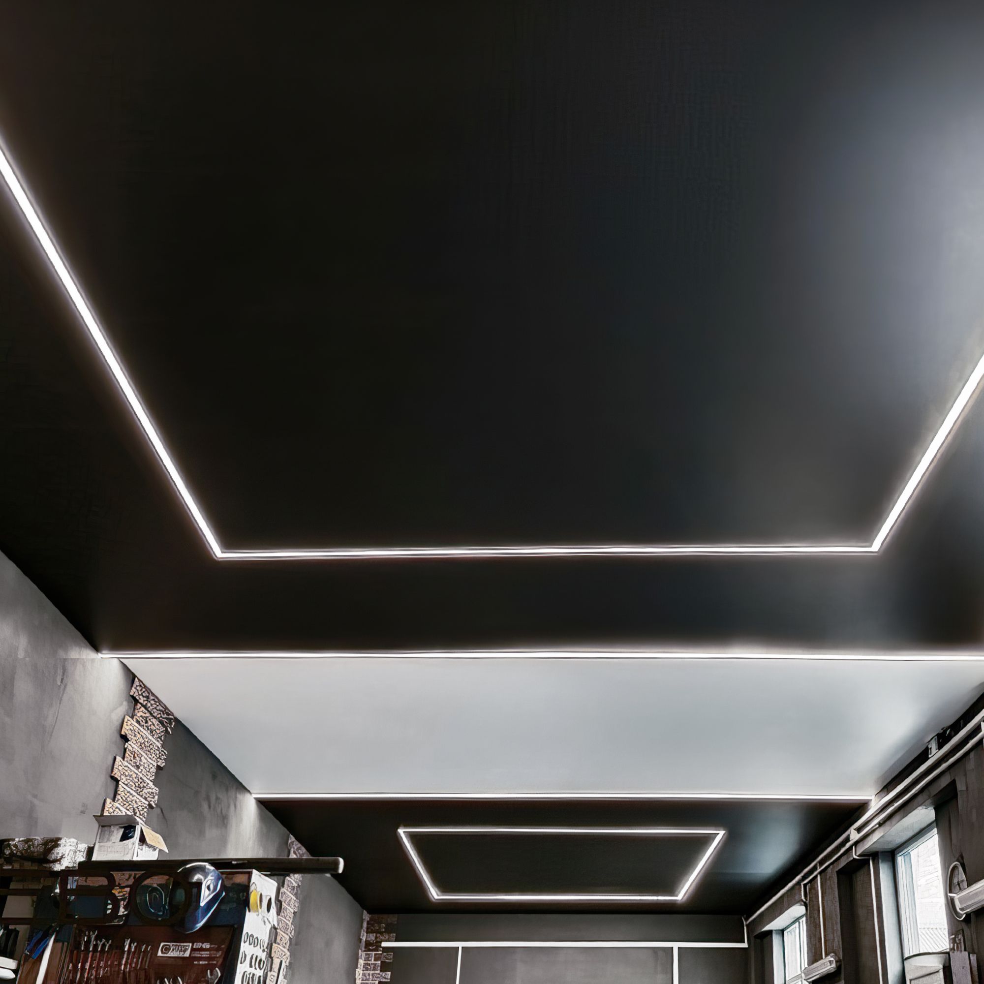 Лента светодиодная 24V 14,4W 60Led 5050 IP20 холодный белый, Black, 5м Elektrostandard - Фото 3
