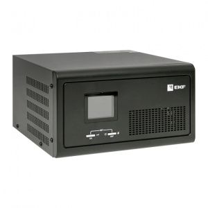 PSW-H10 - ИБП Линейно-интерактивный E-Power PSW -H 1000 ВА / 1000 Вт напольный, 12 В, без АКБ, с батарейным автоматом, 2 x schuko PSW-H10