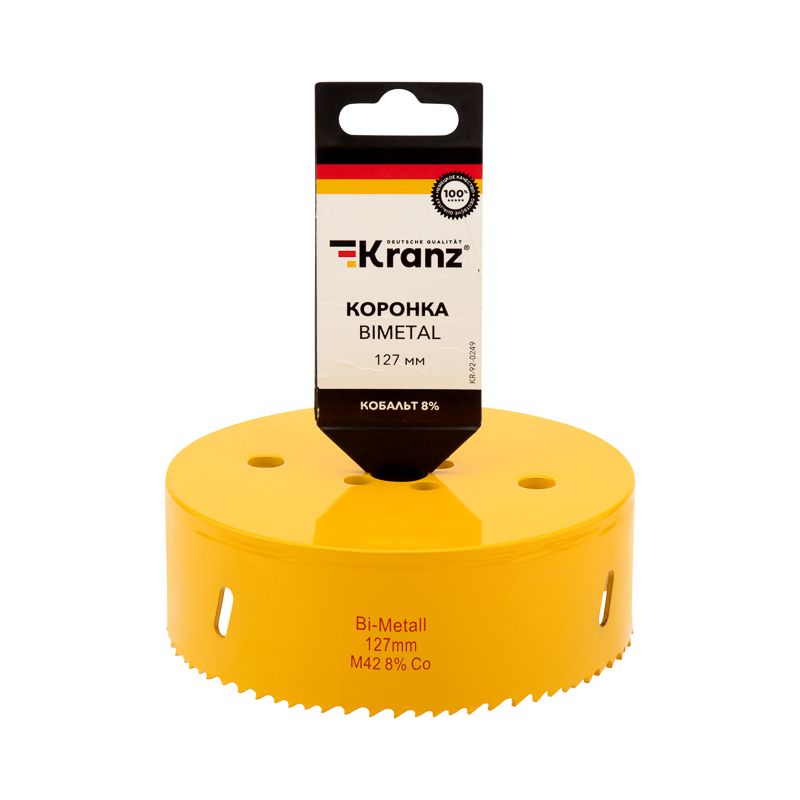 Коронка Bimetal 127мм KRANZ - Фото 3