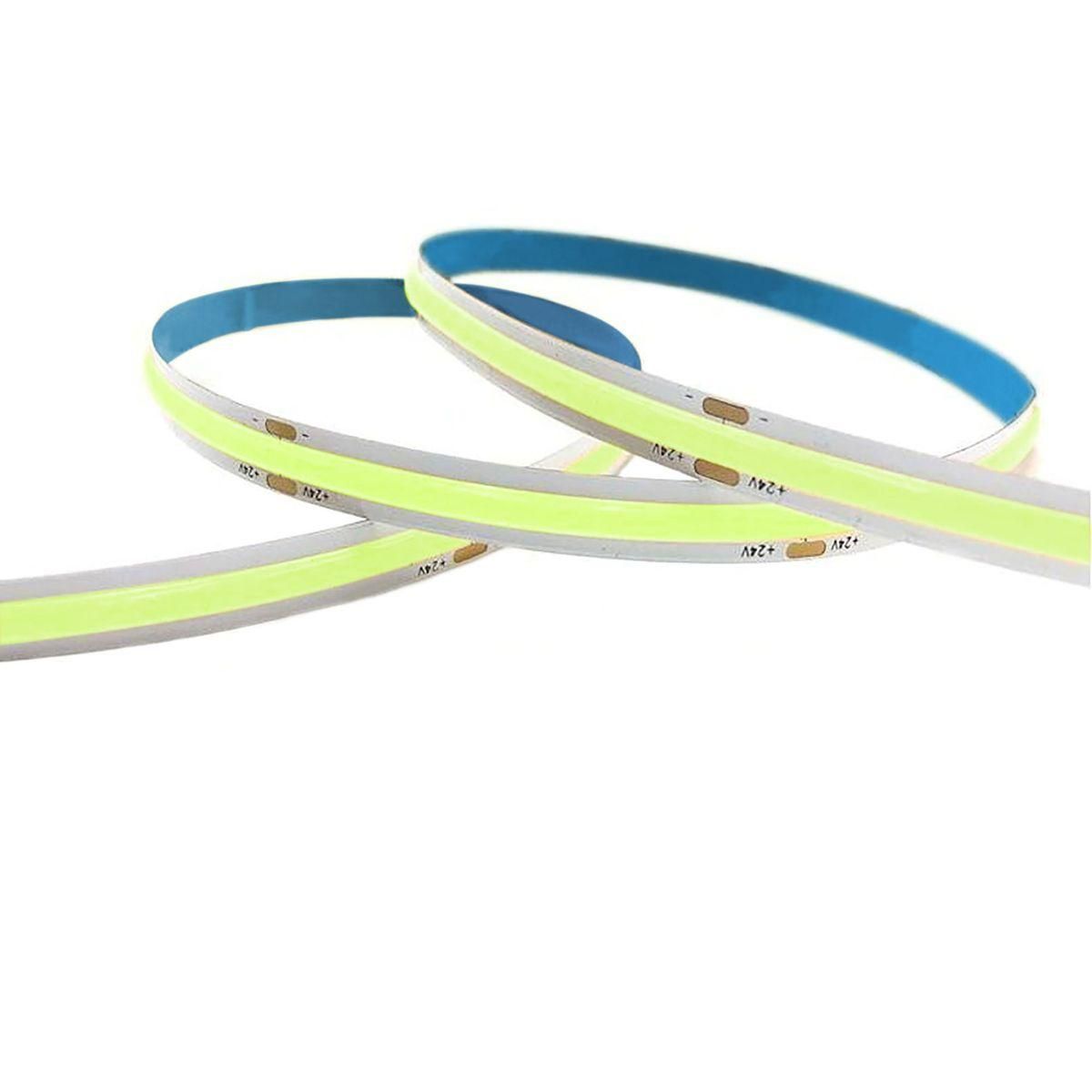 Лента светодиодная COB 352д/м 24В IP20 5м зеленый Apeyron - Фото 3