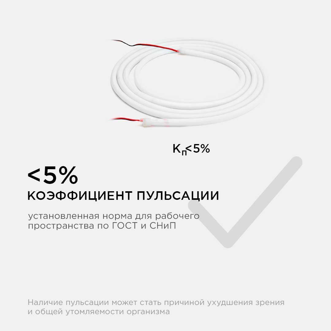 Лента светодиодная для бани и сауны СТ smd2835 180д/м 24В IP68 5м фиолетовый Apeyron - Фото 5
