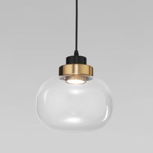 Подвесная люстра 50241/1 LED прозрачный бронзовый Eurosvet