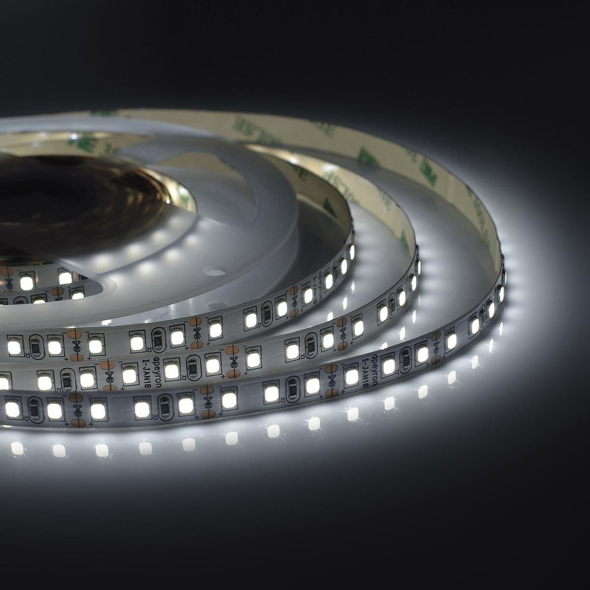 Лента светодиодная в блистере СТ smd3528 120д/м 12В 6500К IP20 2м Apeyron