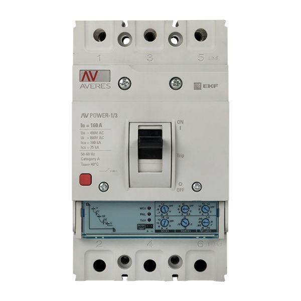 AV POWER-1/3 160А 50kA ETU2.0