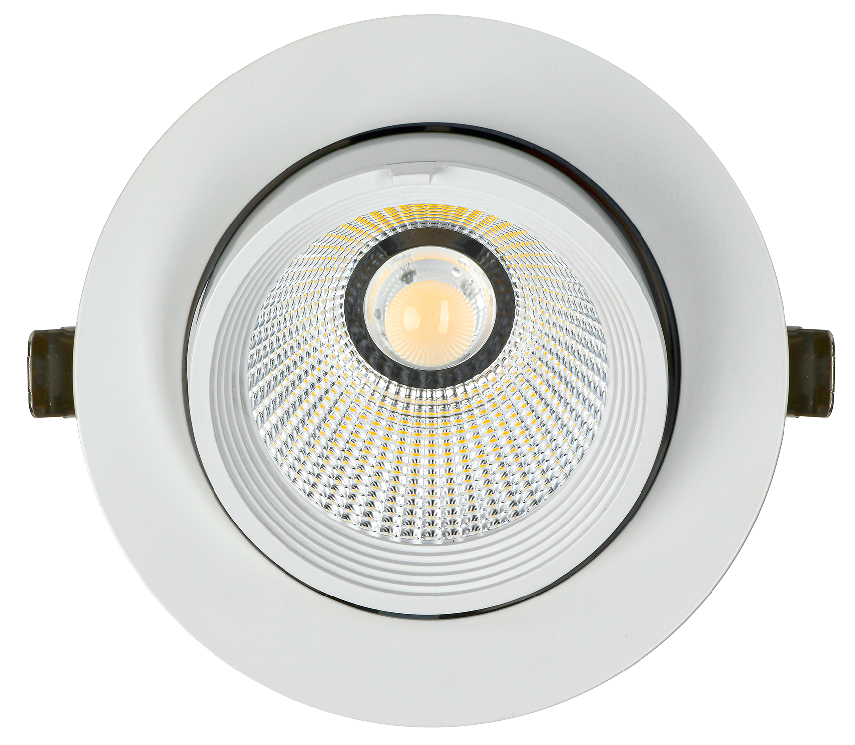 LIGHTING PRO Светильник светодиодный поворотный ДВО 1822 35Вт 4000К IP20 круг белый IEK