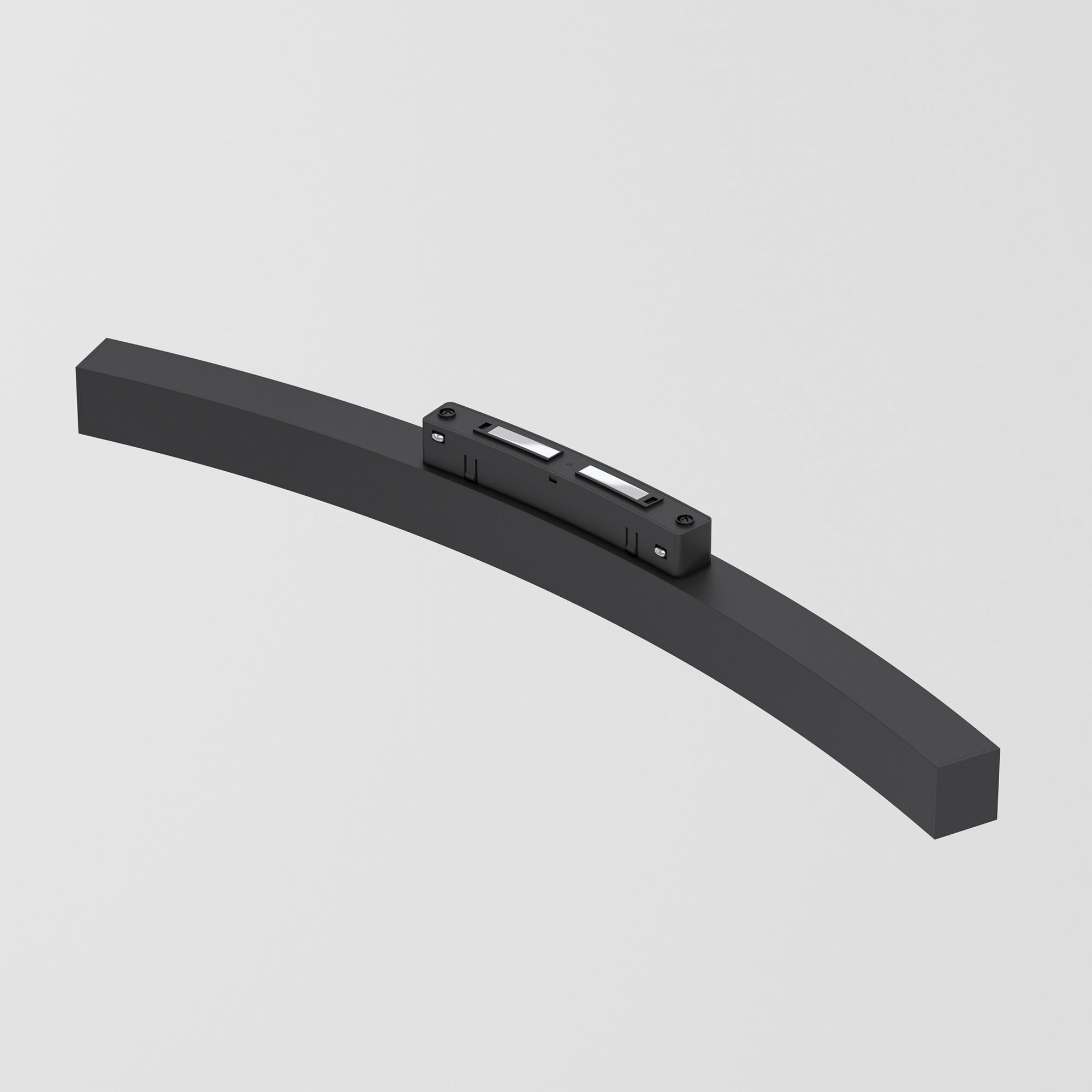 Slim Magnetic Трековый светильник для радиусного шинопровода 16W 4200K Planar чёрный Ø 1200мм - Фото 2