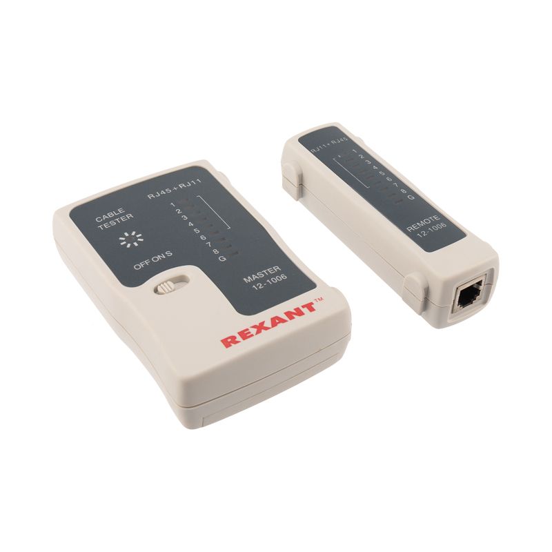 Тестер кабеля RJ-45+RJ-11 468 REXANT - Фото 5