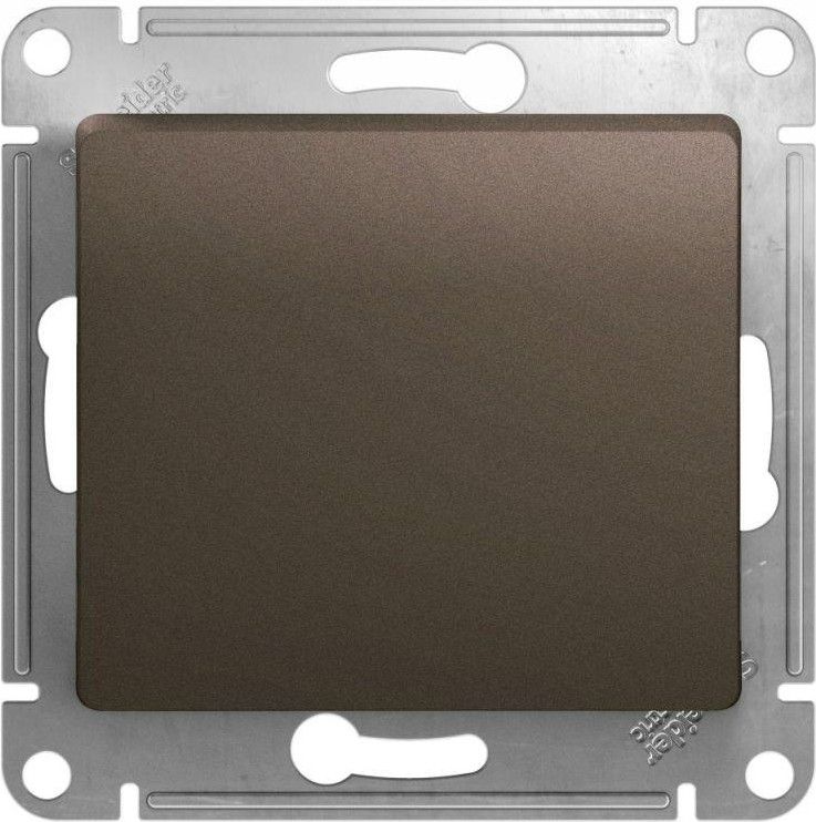 Переключатель проходной 1-кл. СП Glossa 10А IP20 (сх. 6) 10AX механизм шоколад. SE GSL000861