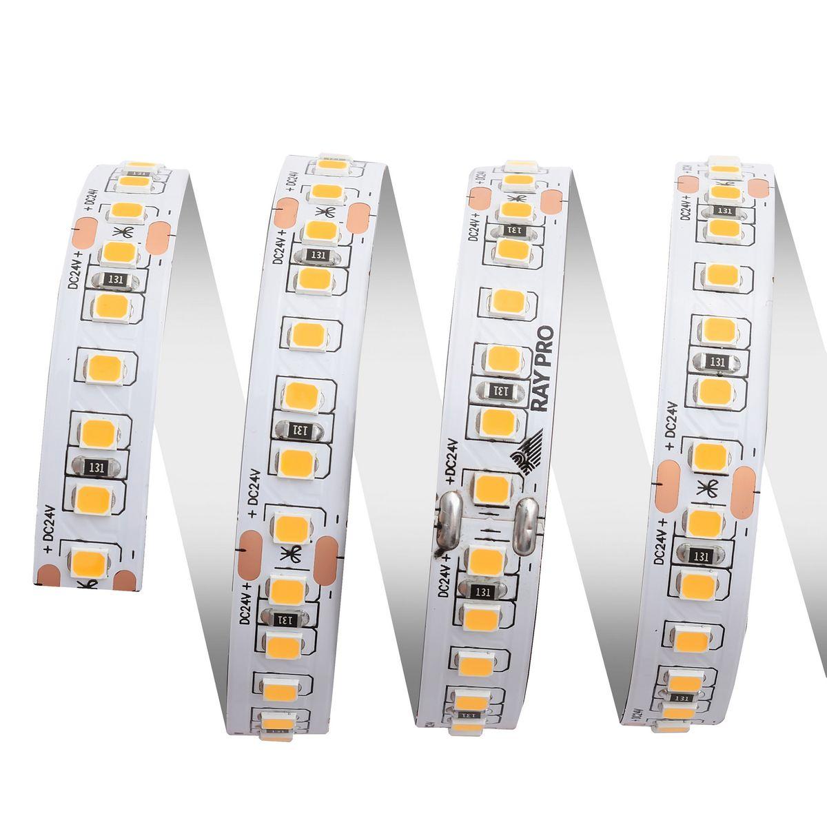 Лента светодиодная ПРО smd2835 168д/м 24В 3000К IP20 5м Apeyron - Фото 11