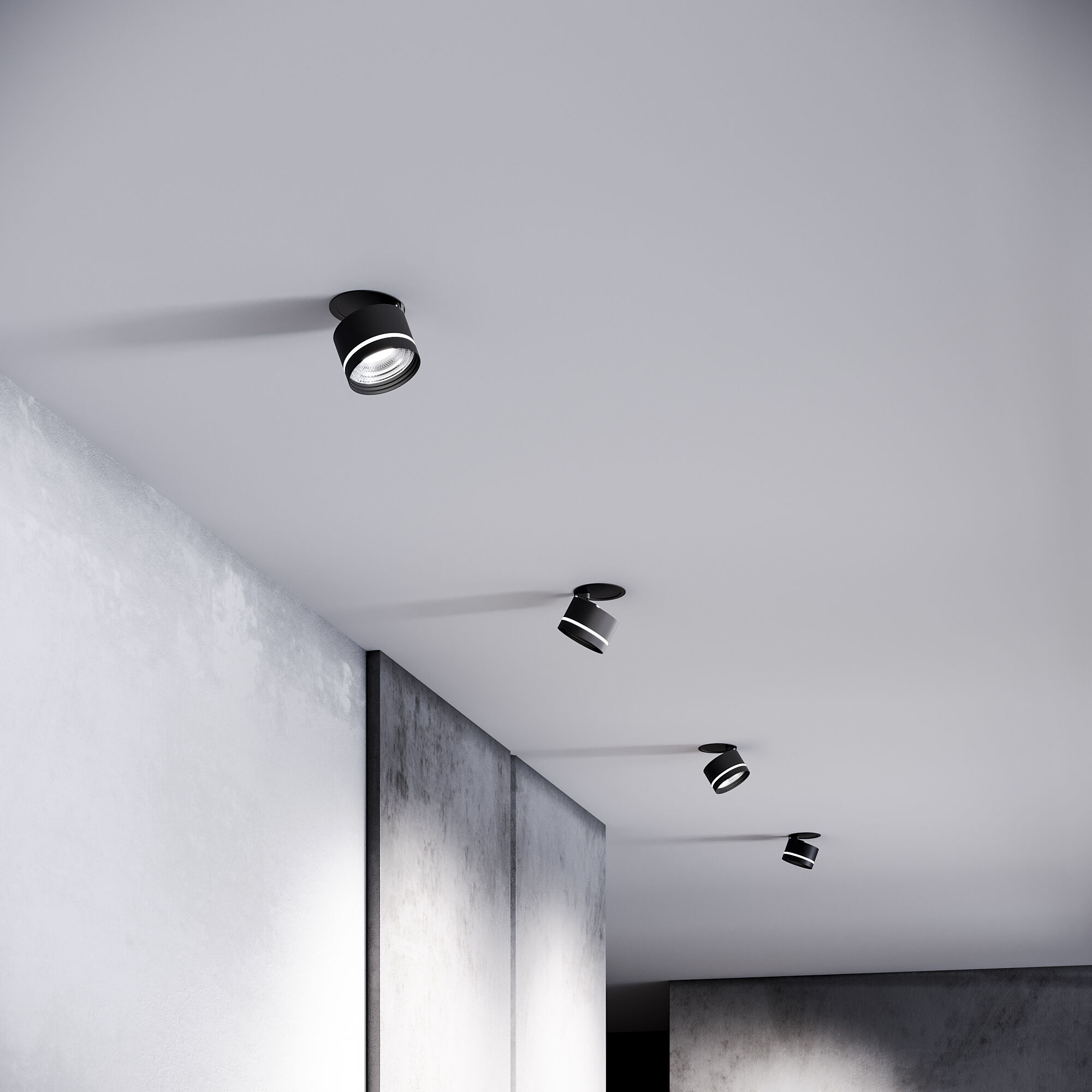 Встраиваемый светодиодный светильник 8W 4200K чёрный 25035/LED Elektrostandard - Фото 4